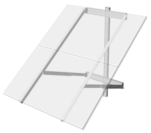 Solar panel Pole Mount