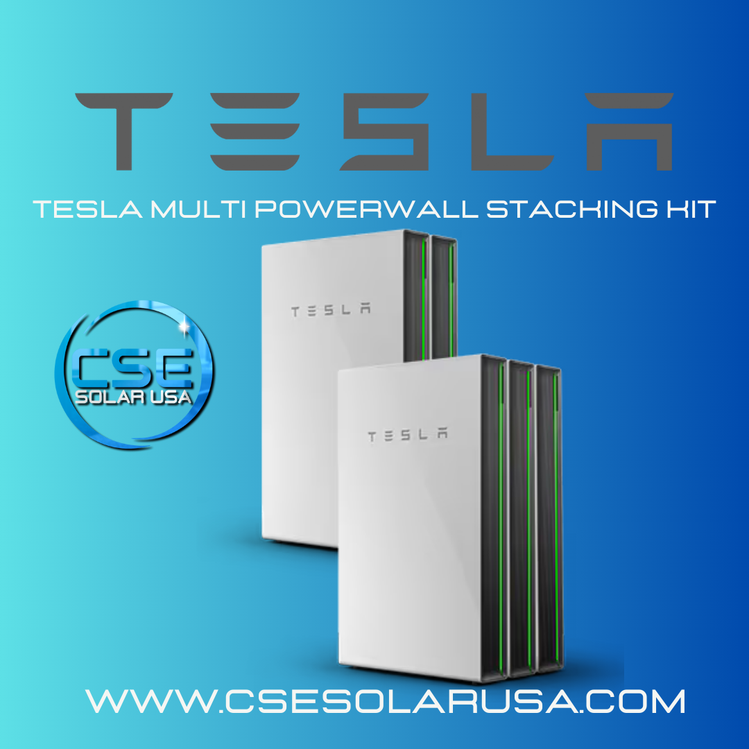 Tesla Multi Powerwall Stacking Kit 1