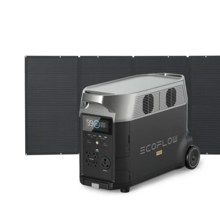 EcoFlow DELTA Pro + 400W Solar Panel 1