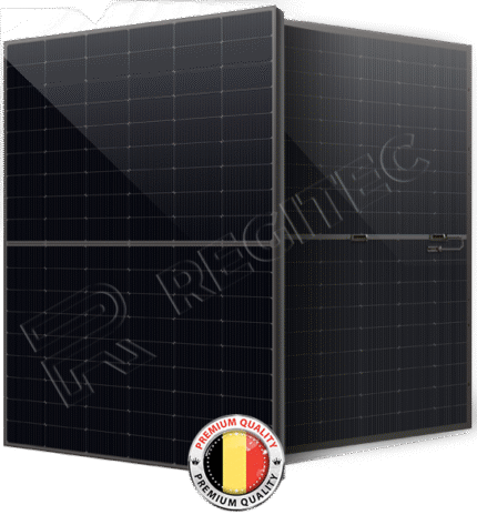 Regitec RMHT54/430AB2 430W Glass-Glass All-Black Bifacial Solar Panel